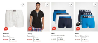 25% extra korting op Ondergoed & Loungewear in de sale tot 80% bij Dress-for-less