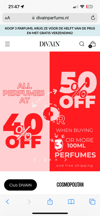 Divain kortingscode €6.00 korting op je hele bestelling!