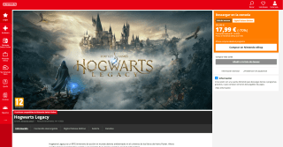 Juego Hogwarts Legacy Nintendo Switch por 17,99€