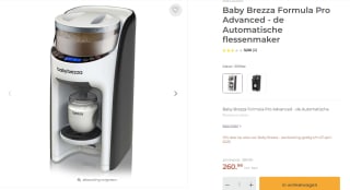 Formula Pro Advanced - flesvoeding apparaat voor €260,96 bij Prenatal
