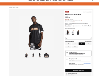 Nike Swoosh Air Football Hombre por solo 18€