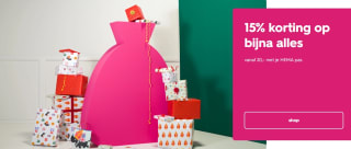 15% korting op bijna alles bij HEMA bij besteding vanaf €20