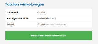 Visfileren kortingscode voor 20% korting op alles