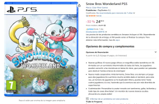 Videojuego Snow Bros Wonderland PS5 por 24,99€