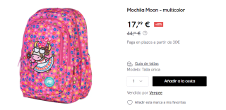 Mochila Kukuxumusu Moon por 17.99€