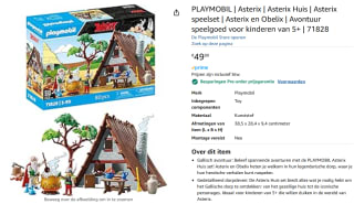 Playmobil Asterix: Asterix Huis voor €49,99 bij Amazon