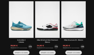 Rebajas Nike ropa y calzado al 75% descuento grandes ofertas