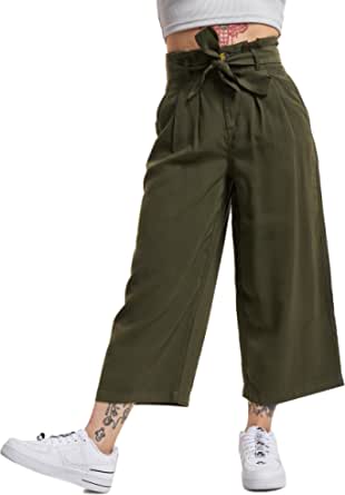 Wide leg Bandplooibroek 'Aminta-Aris' voor €11,93