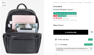 B.Cavalli Rugzak - black voor €103,99 bij About You