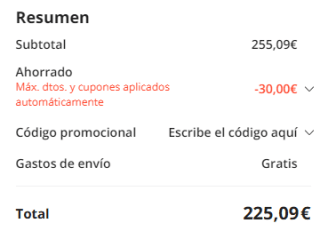 Sony-Auriculares Bluetooth con cancelación de ruido WH-1000XM5 por 225,09€