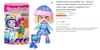 Kookyloos - Muñeca sorpresa Serie Holiday Yay! por 3.96€