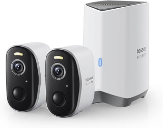 Baseus Security Camara Vigilancia WiFi Exterior Batería, 210 Días de Duración, 2K HD, 145 Grados FOV, IP67, Visión Nocturna por 129,99€