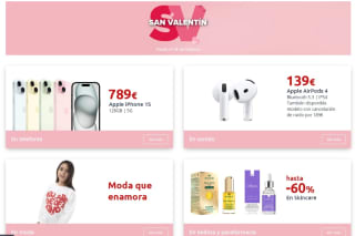 Ofertas hasta 60% especial San Valentín en Carrefour