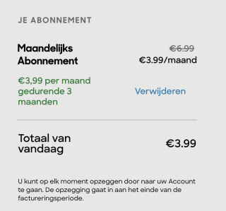 SkyShowtime voor €3,39 per maand