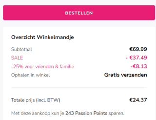 Hunkemöller kortingscode voor 25% (extra) korting