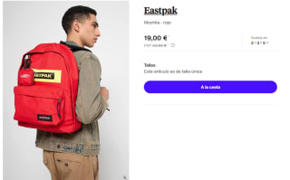 Mochila Eastpak OUT OF OFFICE por 19€