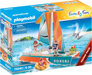 PLAYMOBIL Family Fun Catamarán por 12,95€