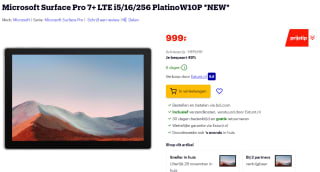 Microsoft Surface Pro 7+ voor €999 bij Bol.com