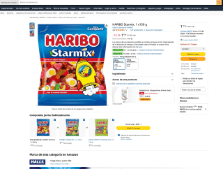 2 HARIBO Starmix de 150g cada uno por solo 2,04€