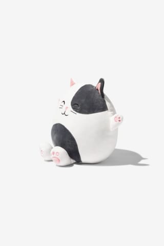 Knuffel kat (of hond) voor € 5 bij de Hema