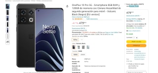 Smartphone OnePlus 10 Pro 8+128 por 479€