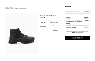 VANS UA SK8 Hi LX Cuero Suela VIBRAM por solo 42,40€