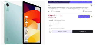 Tablet Xiaomi Redmi Pad SE 11" 4/128GB por 111.71€