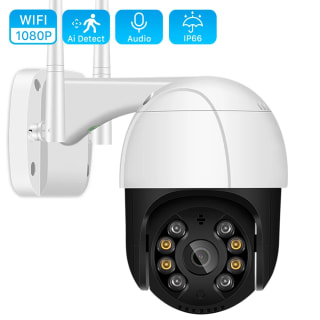 Cámara IP de seguridad inalámbrica exteriores 1080P Wifi y Zoom Digital 4X a solo 21,97€