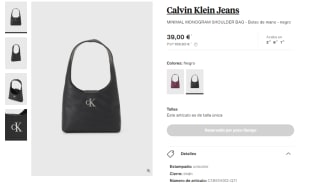 CALVIN KLEIN - Bolso (lila o negro) por 39€