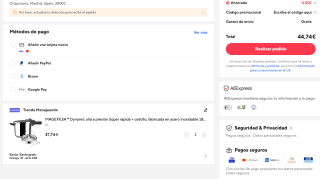 MAGEFESA Dynamic olla a presión Súper rápida + cestillo fabricada en acero inoxidable por 44,74€