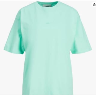 Jack and Jones Logo shirt dames mintkleurig voor €2,95 bij Amazon.nl