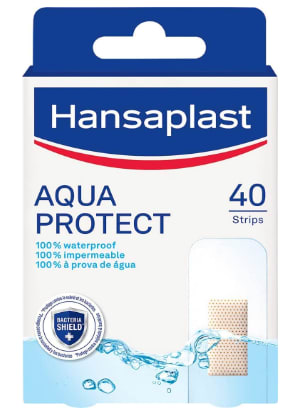 40 Pansements Hansaplast Aqua Protect à 3,08€