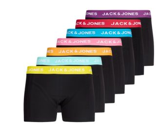 7x Jack & Jones Boxershorts voor €22,95 bij Ibood