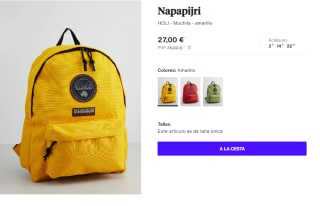 Mochila Napapijri HOLI por 27€