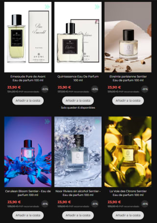 Hasta 80% descuento en Perfumes Avant desde solo 23,90€