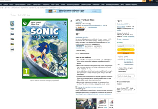 Sonic Frontiers Xbox por solo 18,95€