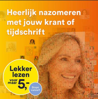 5 weken de krant of tijdschrift voor €5
