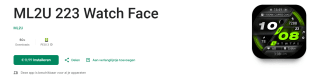 ML2U 223 Watch Face voor Android Gratis