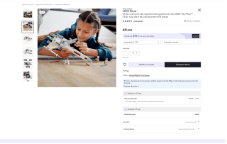 LEGO 75301 Star Wars Caza Ala-X de Luke Skywalker por 37,49€