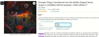 Stranger Things: Soundtrack From The Netflix Original Series, Season 3 voor € bij Amazon €