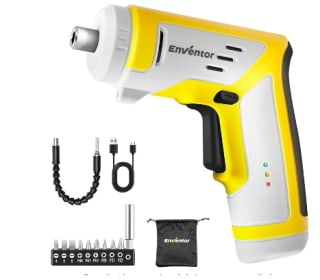 Atornillador y Destornillador Electrico con 1500mAh Batería de Litio por 12.99€