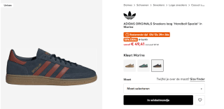 adidas Originals HANDBALL SPEZIAL UNISEX - Sneakers voor €49,41 bij About You