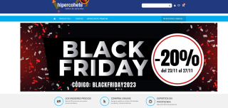 Black Friday Código 20% Descuento en Hipercohetes