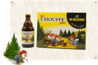 Bij aankoop van een 4-pack Chouffe ontvang je een 30 seconds "chouffe-edition" cadeau