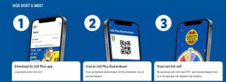 Spin voor gratis broodjes via de Lidl plus app