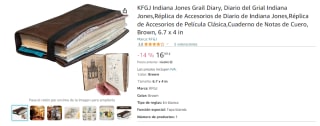 Diario del Grial Indiana Jones por 16,99€