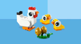 LEGO® Paasmandje en/of Paaskippen cadeau bij je bestelling bij Lego