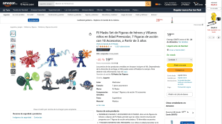 Set de figuras PJ Masks héroes y villanos por 19,90€