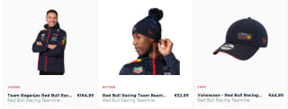 1+1 gratis op Max verstappen items in de Verstappen shop