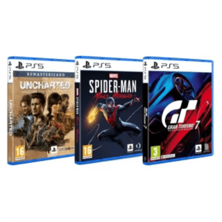 Colección Legado de los Ladrones + Marvel's Spider-Man Miles Morales + Gran Turismo 7 PS5 por 59,99€